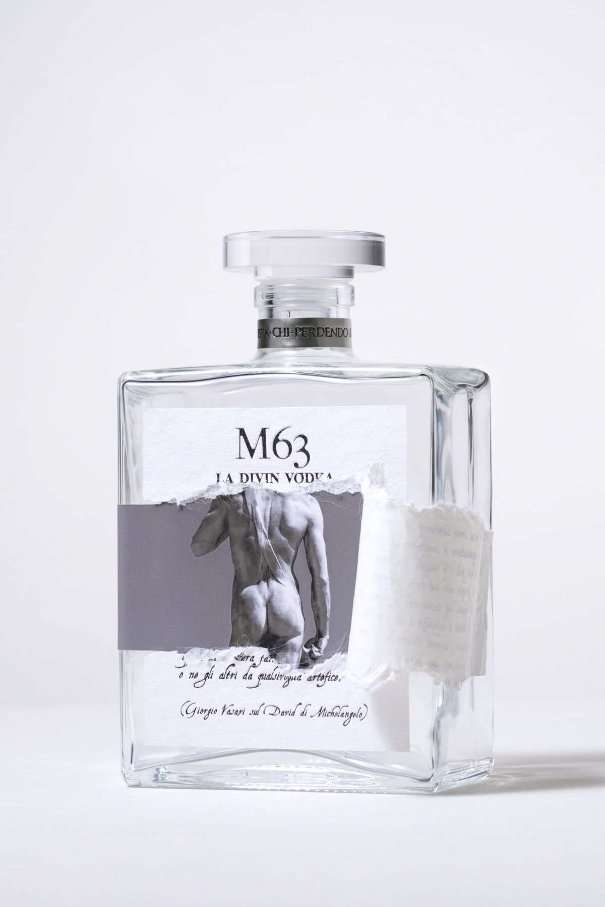 M63: A tribute to Michelangelo's artistry in modern label design