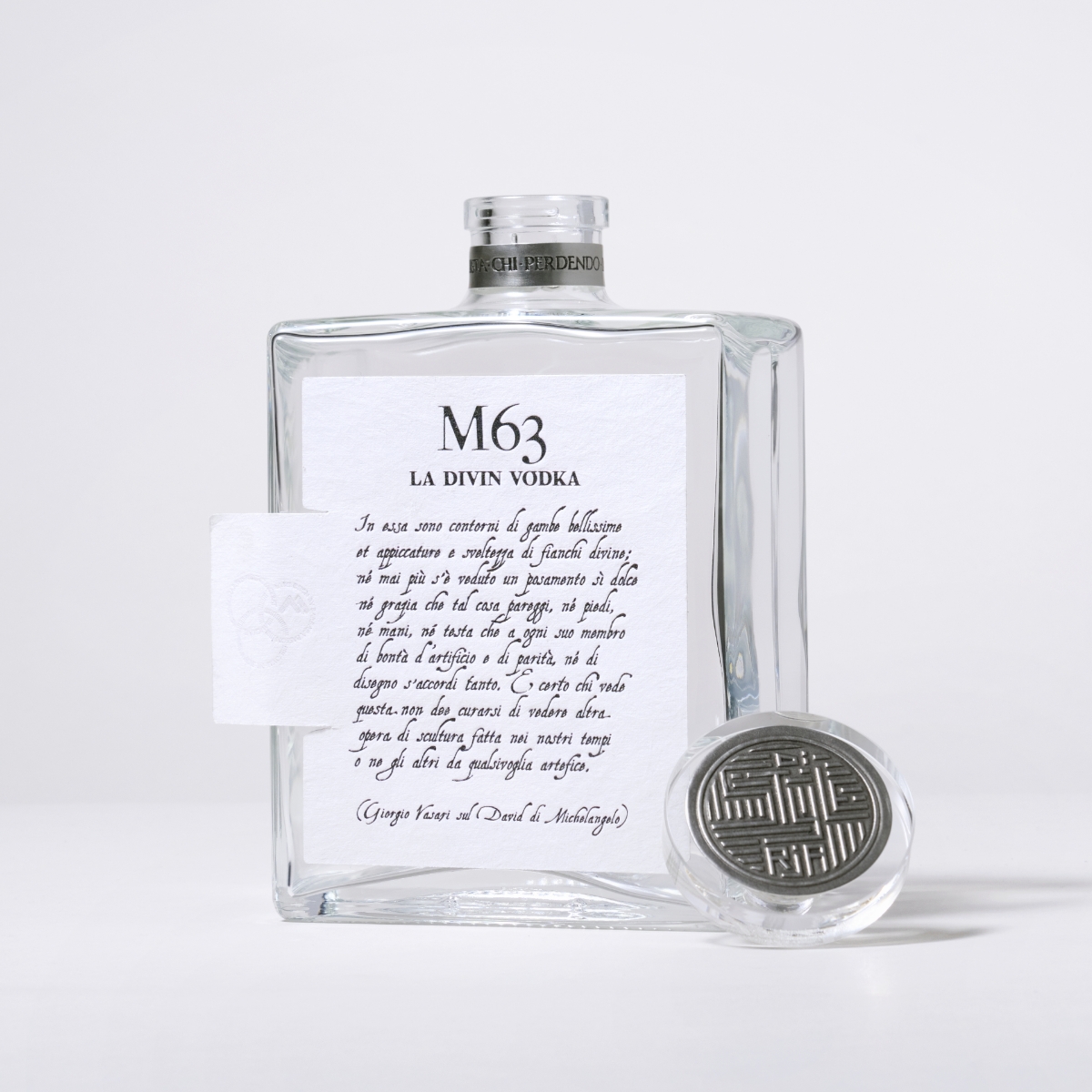 M63: A tribute to Michelangelo's artistry in modern label design