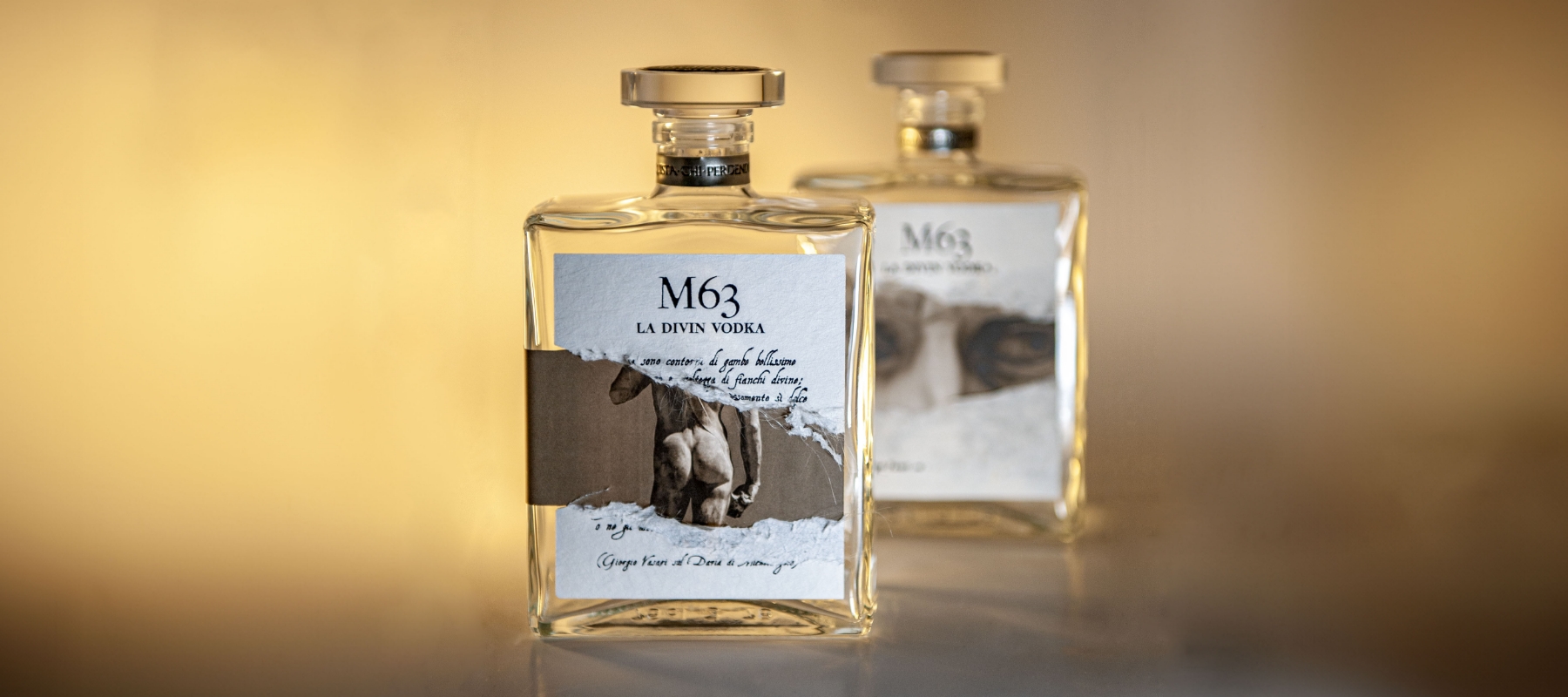 M63: A tribute to Michelangelo's artistry in modern label design