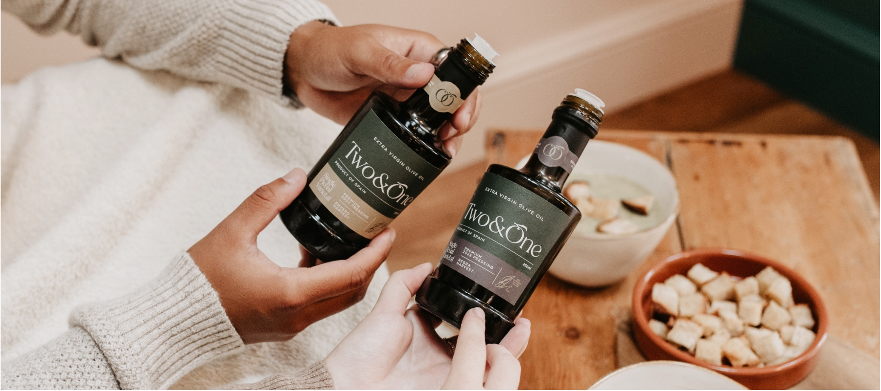 The story of Two&One’s brand identity