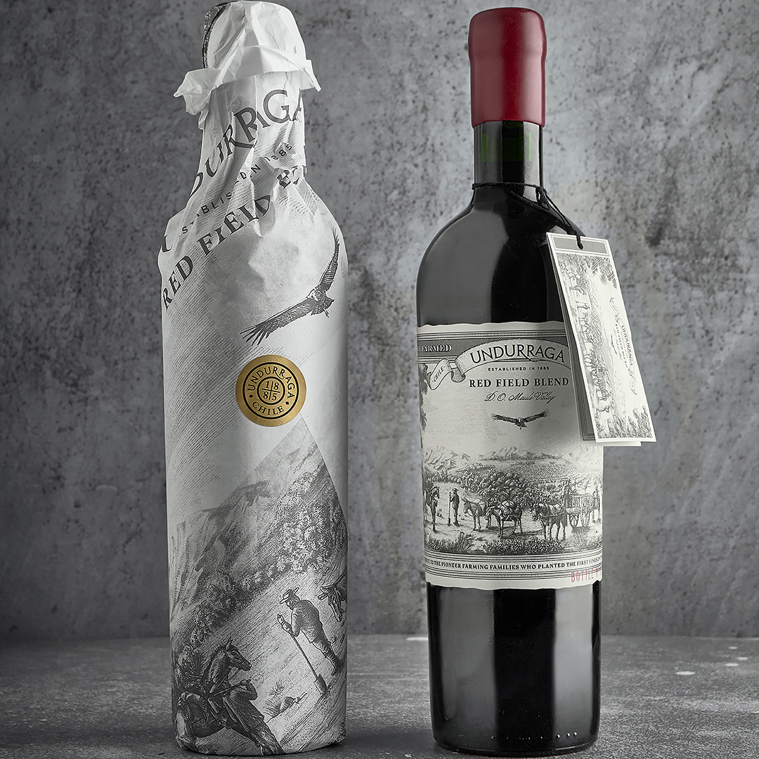 Løse erindringsmønter aspekt Undurraga's Red Field Blend | Avery Dennison | M_use
